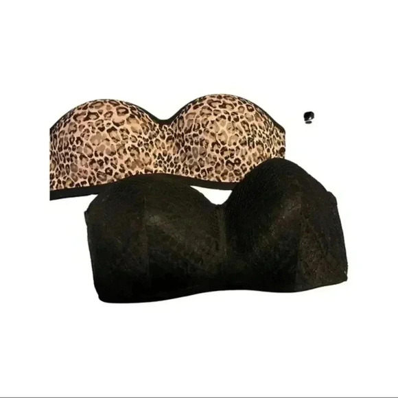Pink and Bebe Bandeau Bras. Buy Both for 25. - Picture 4 of 8